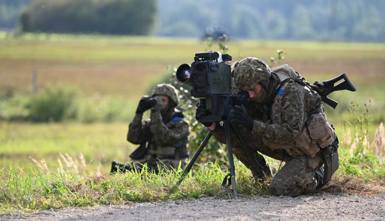 Zemessardzes 2. Vidzemes brigādes militārās mācības vizuālā bilde
