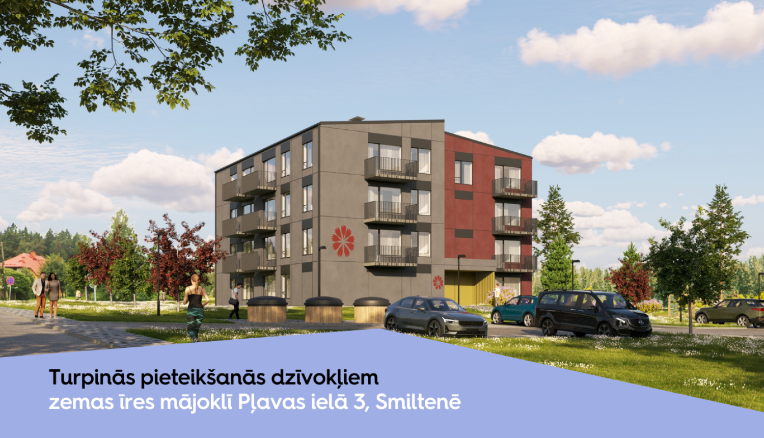 Pļavas ielas 3, Smiltenē plānotās daudzdz;ivokļu mājas ēka