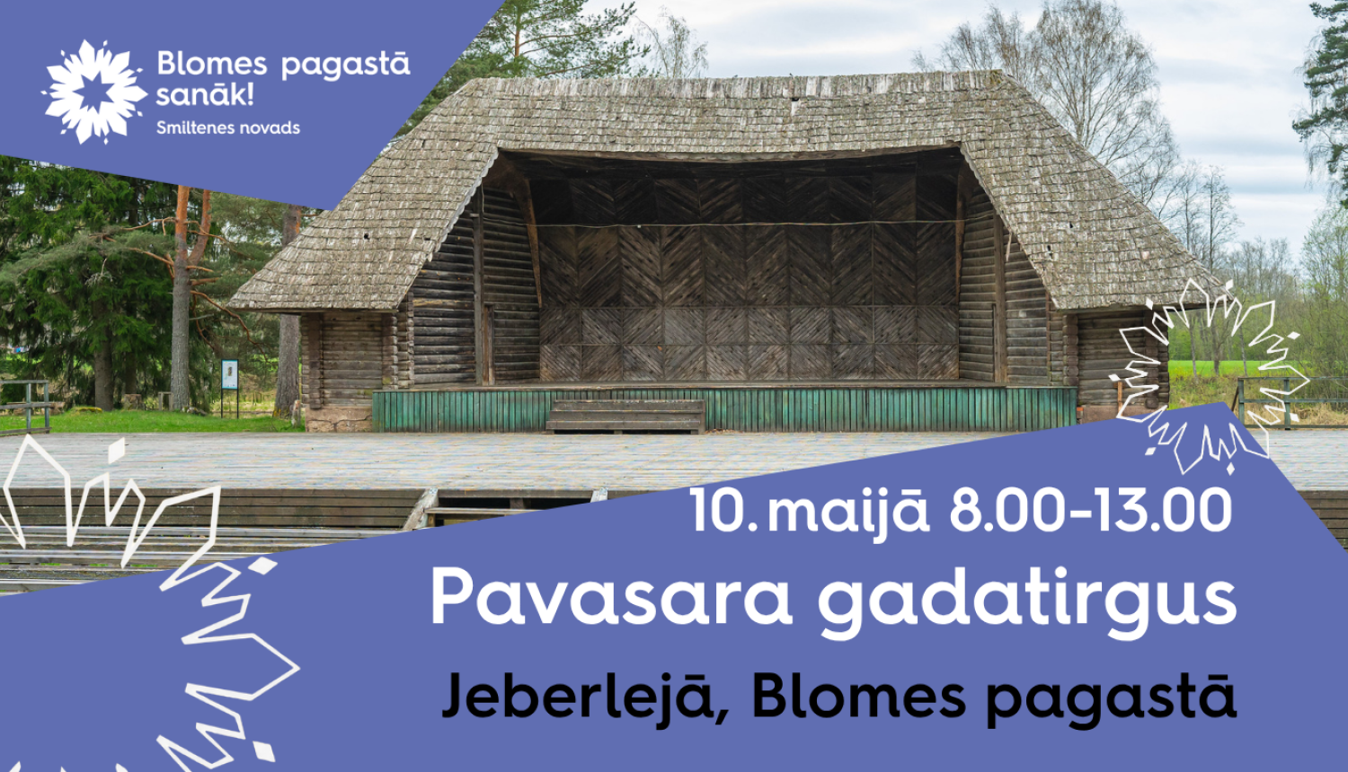 Pavasara gadatirgus Blomē, Jeberlejas estrādē 2026