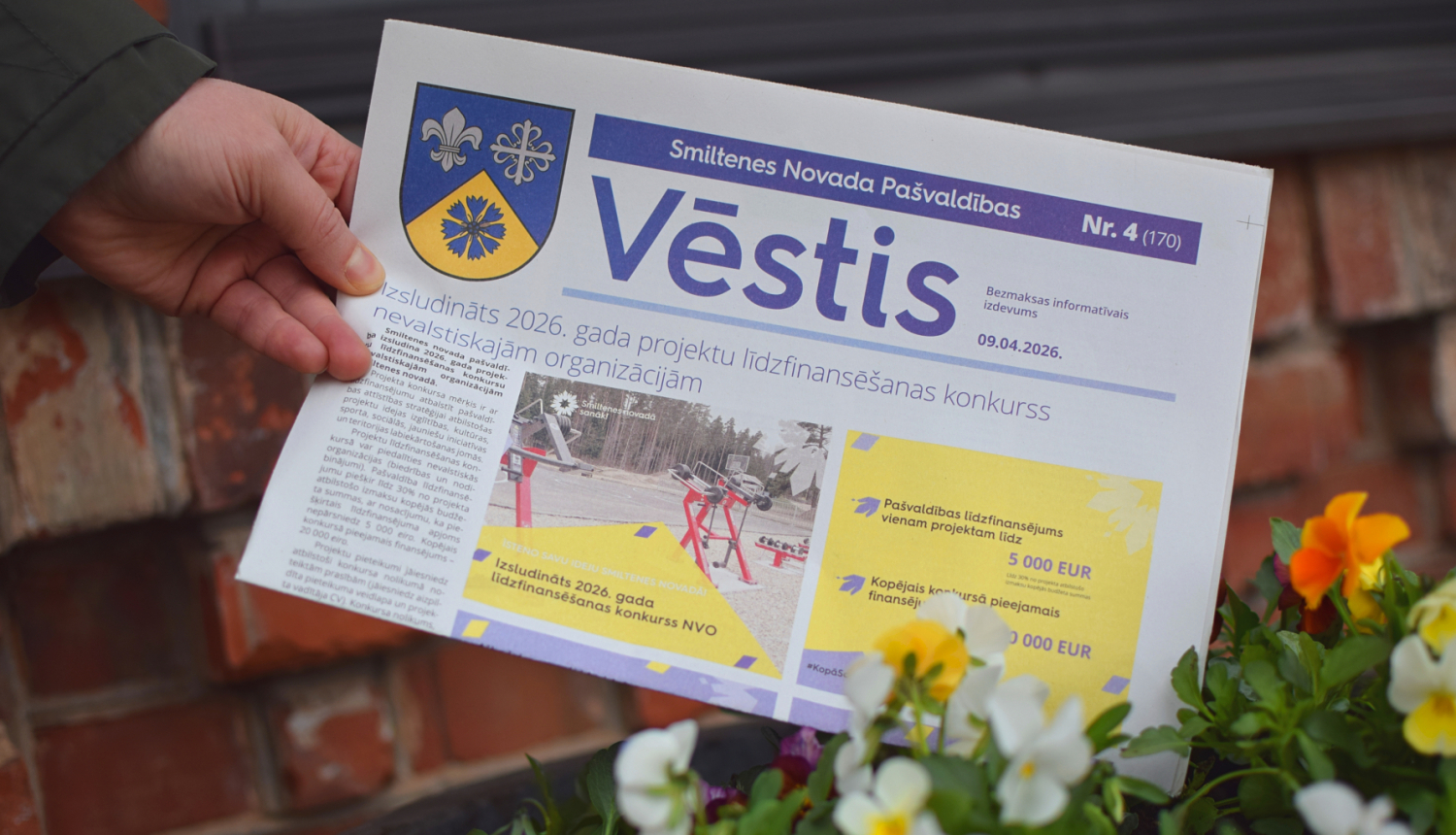 "Smiltenes Novada Pašvaldības Vēstis" aprīļa numurs