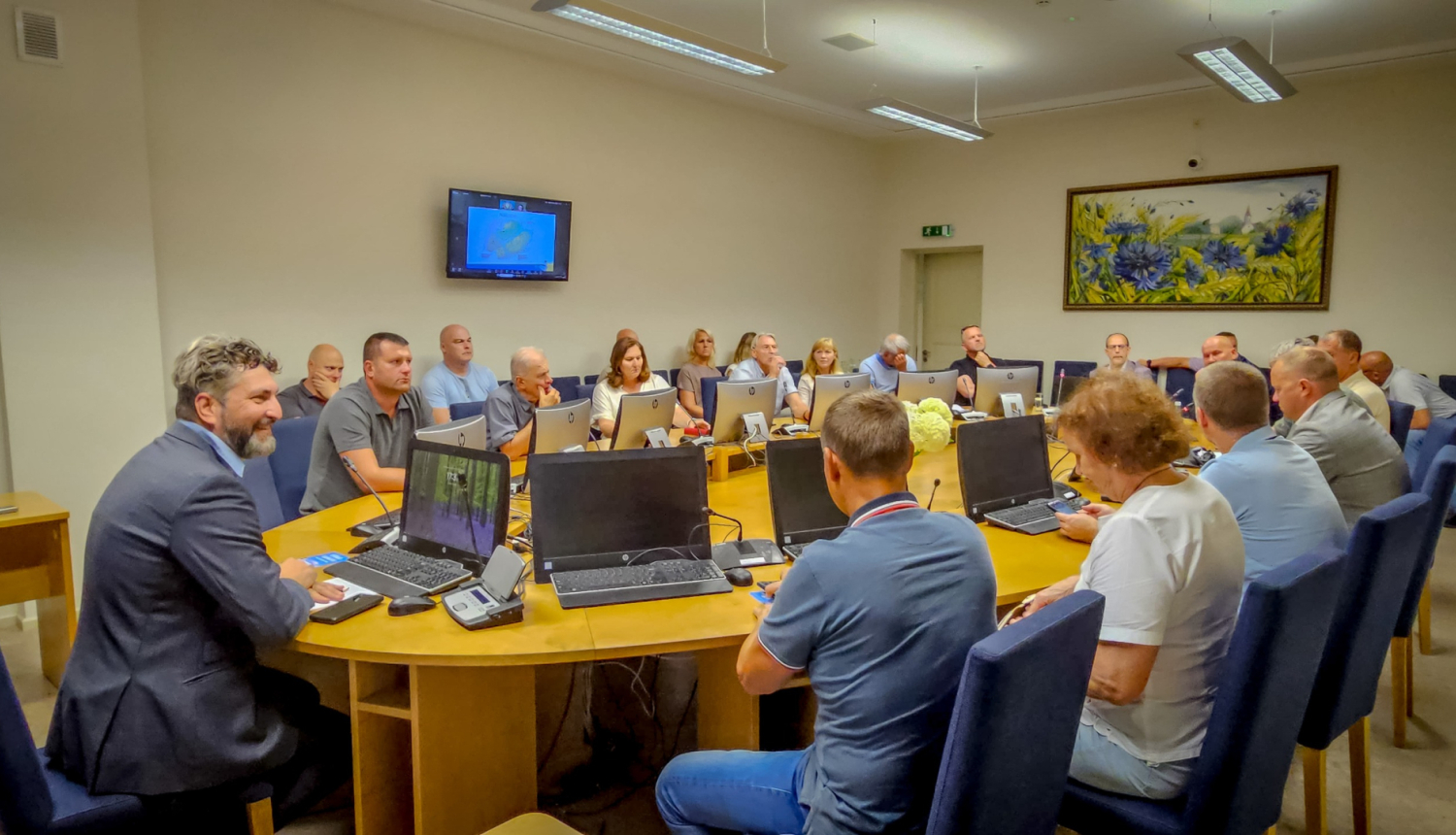 foto no uzņēmēju tikšanās