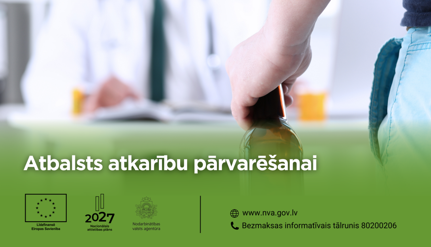 Baneris– atbalsts atkarību pārvarēšanai