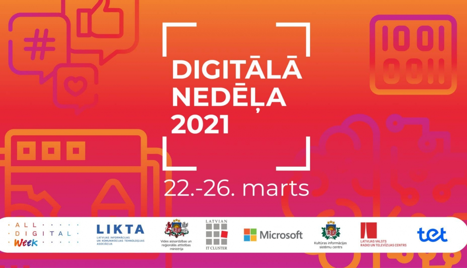 Sākusies Digitālā nedēļa 2021