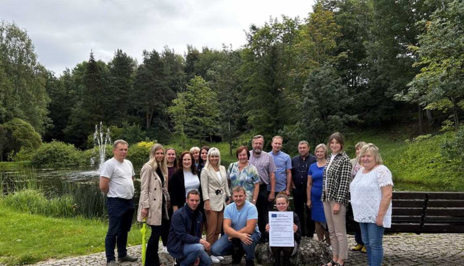 Projekta “Green palette V.2.0” ietvaros Smiltenē aizvadīts seminārs par vides pārvaldību un ūdenstilpju apsaimniekošanu