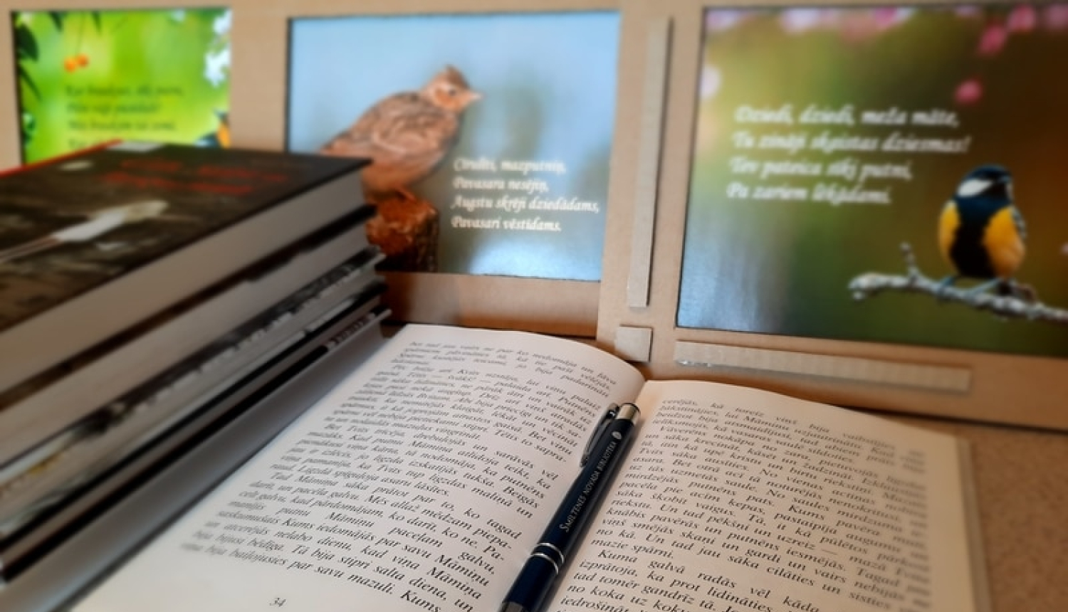 Pavasarīgi grāmatu jaunumi Smiltenes novada bibliotēkās