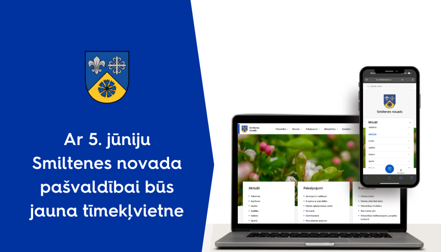 jauna tīmekļvietne