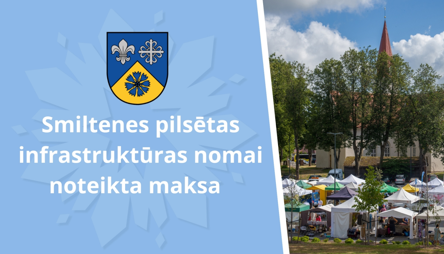 tirgus nomas baneris