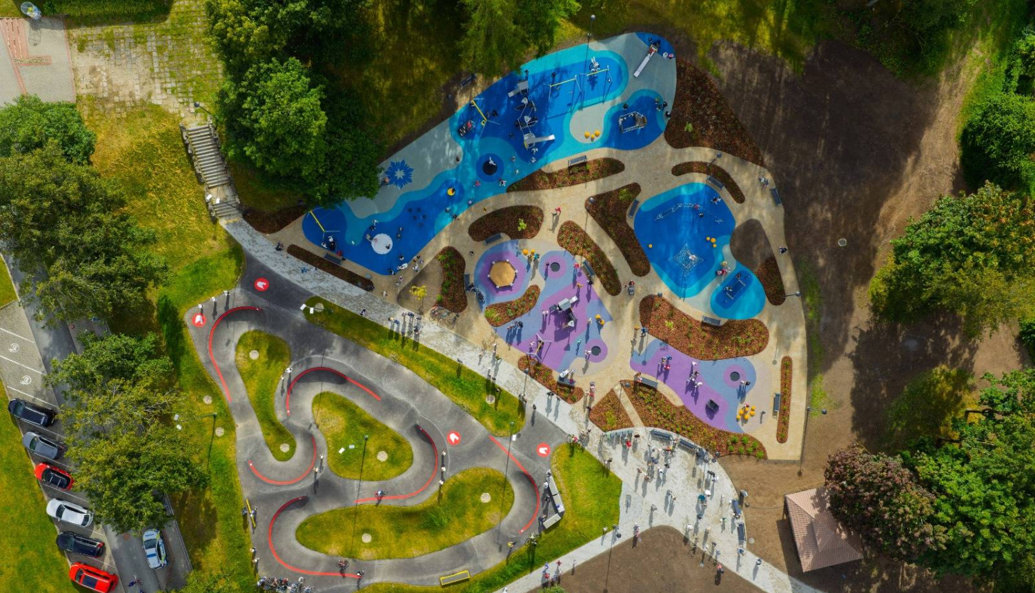 foto ar parku Smiltiņš  