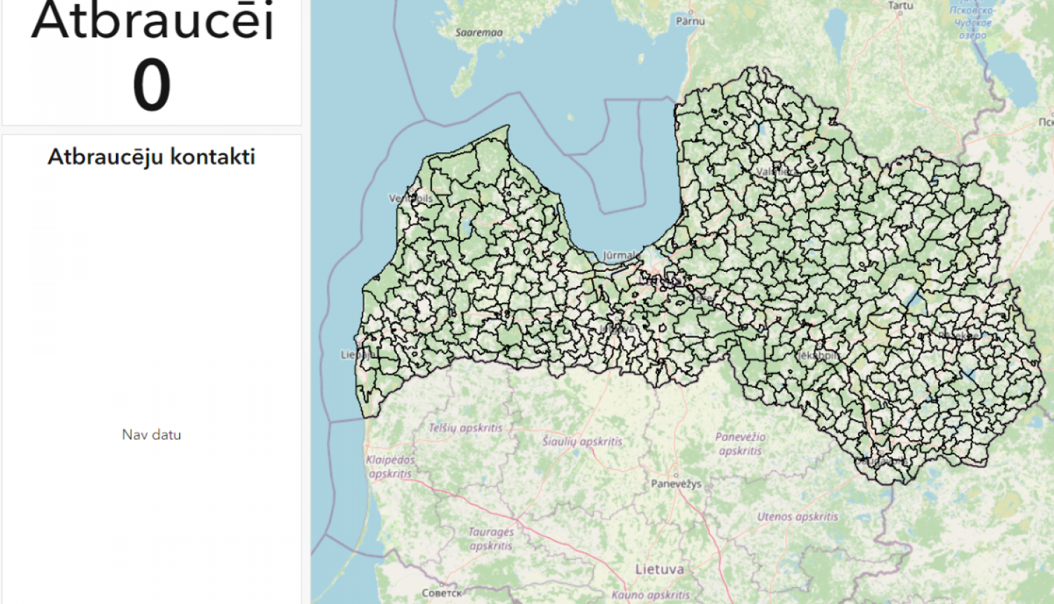 interektīvā karte